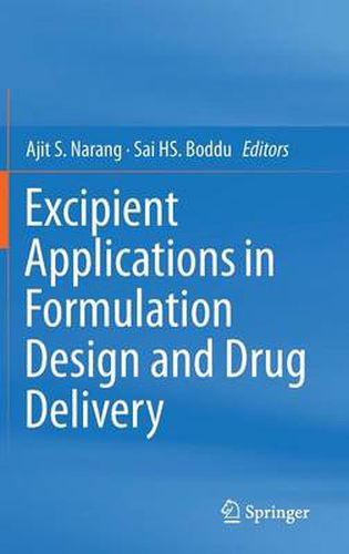 Cover image for Excipient Applications in Formulation Design and Drug Delivery