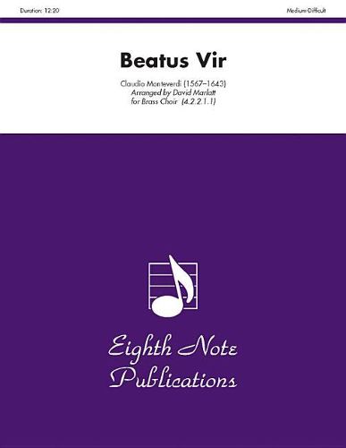 Cover image for Beatus Vir: Score & Parts