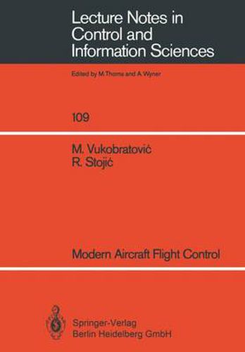 Cover image for Modern Aircraft Flight Control