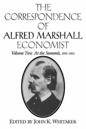 The Correspondence of Alfred Marshall, Economist