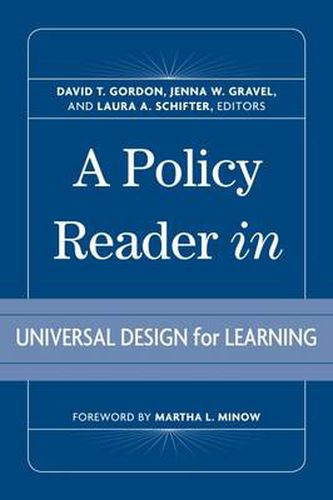 Cover image for A Policy Reader in Universal Design for Learning