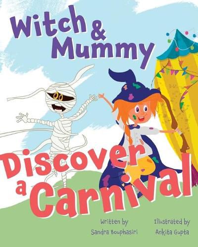 Cover image for Witch and Mummy Discover a Carnival