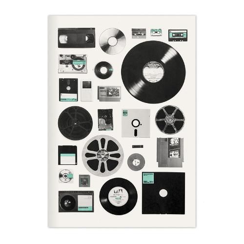 Cover image for Vintage Recordings and Data A5 Journal