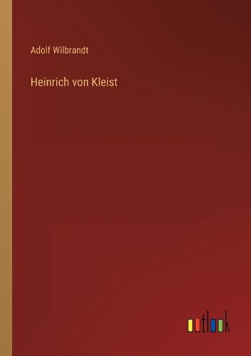 Cover image for Heinrich von Kleist