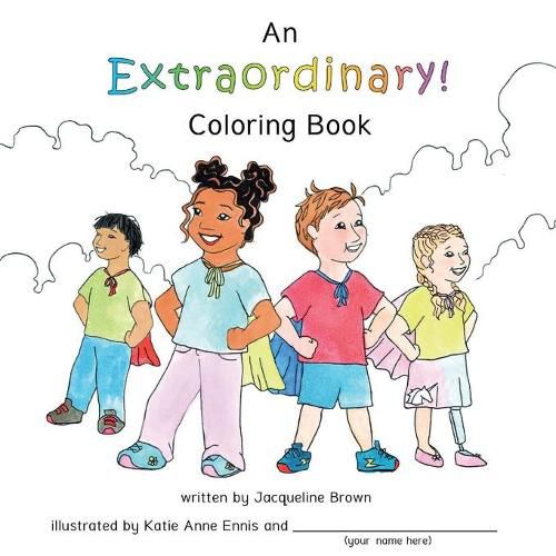 Cover image for An Extraordinary Coloring Book: A coloring book based on Extraordinary, a book about God's extraordinary love for each of us.