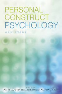 Cover image for Personal Construct Theory: New Ideas