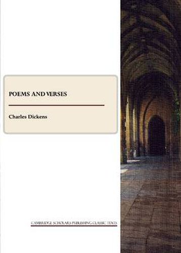 Cover image for Poems and Verses