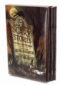 Cover image for Scary Stories Box Set: Complete Collection with Brett Helquist Art
