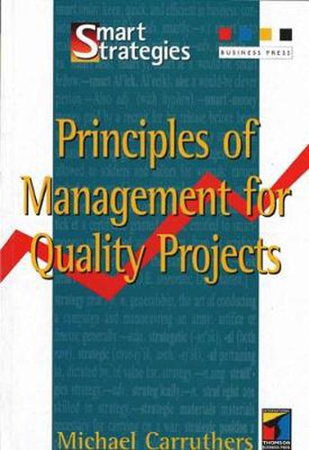 Cover image for Principles of Management for Quality Projects