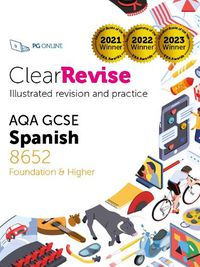 Cover image for ClearRevise AQA GCSE Spanish 8692