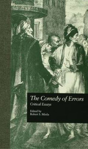 Cover image for The Comedy of Errors: Critical Essays