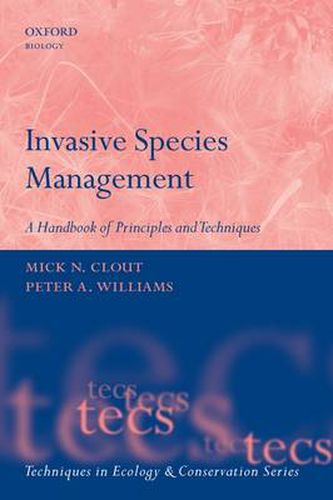 Cover image for Invasive Species Management: A Handbook of Principles and Techniques