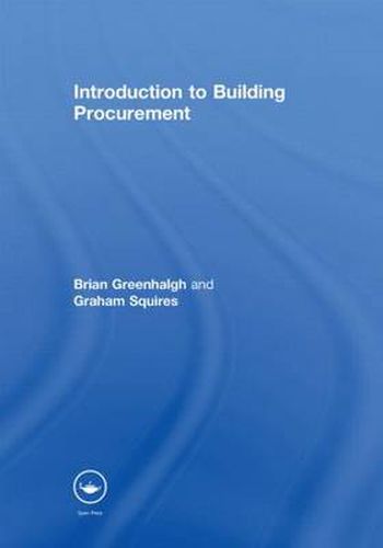 Cover image for Introduction to Building Procurement