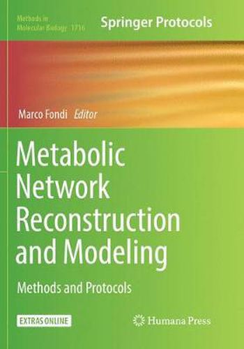 Cover image for Metabolic Network Reconstruction and Modeling: Methods and Protocols