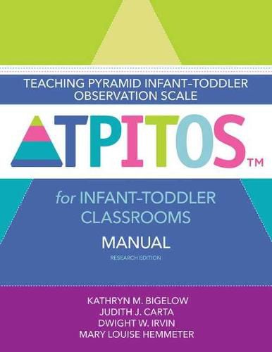 Teaching Pyramid Infant-Toddler Observation Scale (TPITOS (TM)) for Infant-Toddler Classrooms: Manual