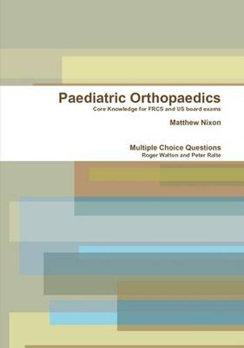 Cover image for Paediatric Orthopaedics