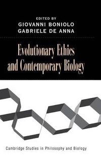 Cover image for Evolutionary Ethics and Contemporary Biology