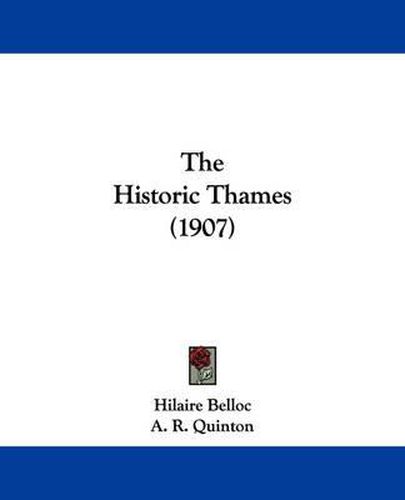 Cover image for The Historic Thames (1907)