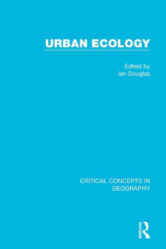 Cover image for Urban Ecology, 4-vol. set