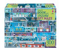 Cover image for Usborne Book and Jigsaw Spy Maze