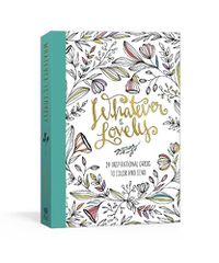 Cover image for Whatever is Lovely Postcard Book