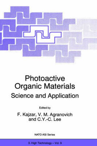 Cover image for Photoactive Organic Materials: Science and Applications