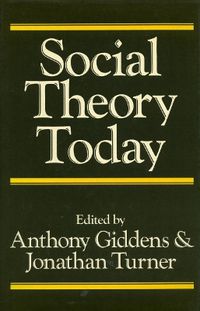 Cover image for Social Theory Today