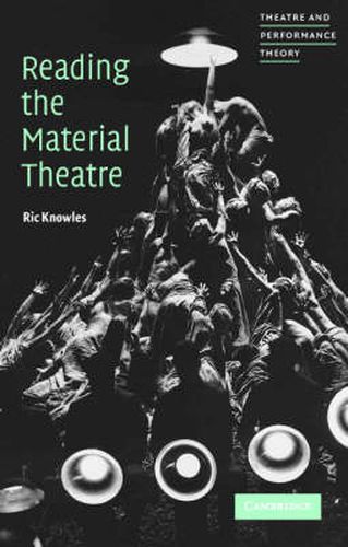 Cover image for Reading the Material Theatre