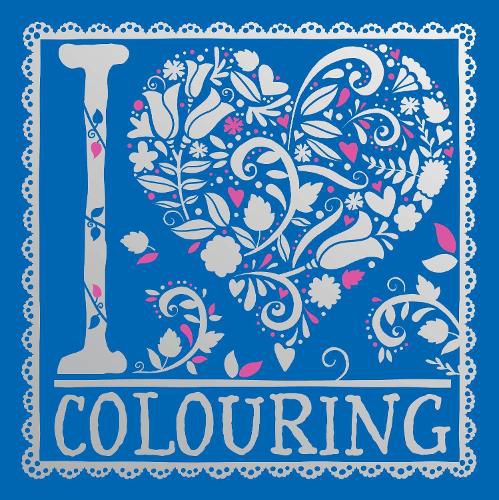 Cover image for I Heart Colouring: Pretty Pocket Colouring