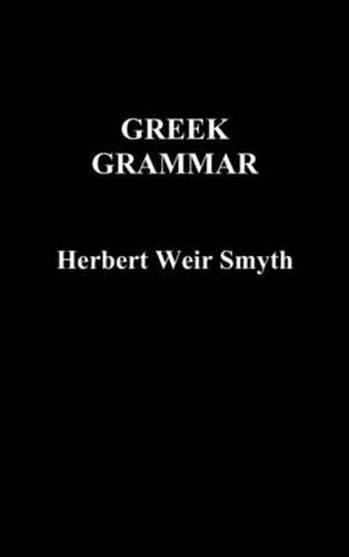 Cover image for Greek Grammar