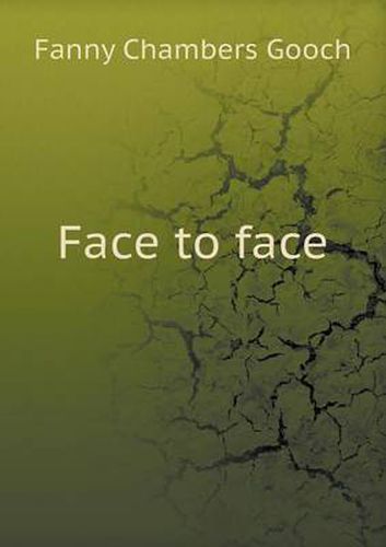 Cover image for Face to face