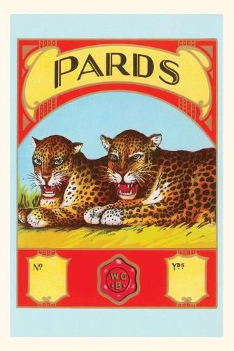 Cover image for Vintage Journal Pards, Two Snarling Leopards