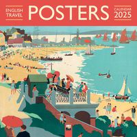 Cover image for English Travel Posters Wall Calendar 2025 (Art Calendar)