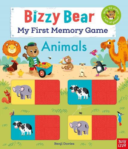 Cover image for Bizzy Bear: My First Memory Game Book: Animals