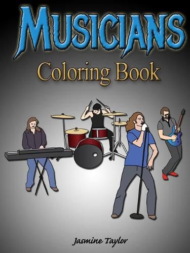 Cover image for Musicians Coloring Book