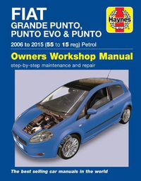 Cover image for Fiat Grande Punto, Punto Evo & Punto Petrol ('06-'15) 55 To 15