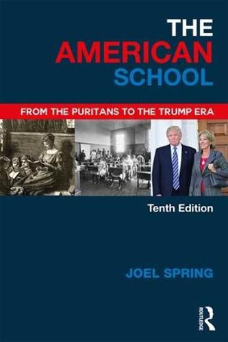 Cover image for The American School: From the Puritans to the Trump Era