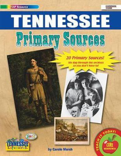 Cover image for Tennessee Primary Sources