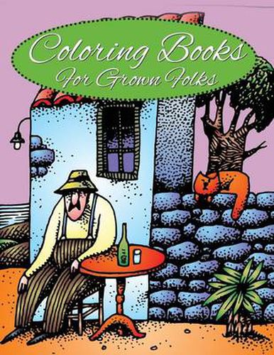 Cover image for Coloring Books for Grown Folks