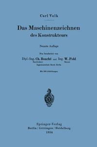 Cover image for Das Maschinenzeichnen Des Konstrukteurs