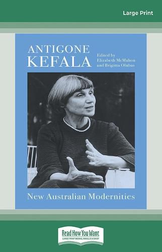 Antigone Kefala: New Australian Modernities