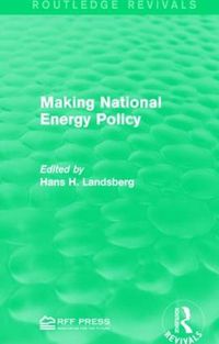 Cover image for Making National Energy Policy