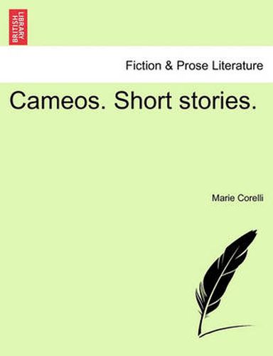 Cover image for Cameos. Short Stories.