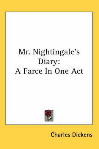 Cover image for Mr. Nightingale's Diary: A Farce in One Act