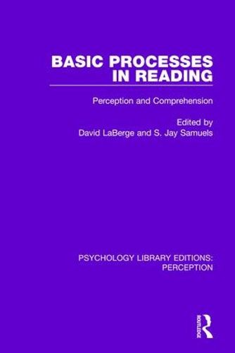 Cover image for Basic Processes in Reading: Perception and Comprehension