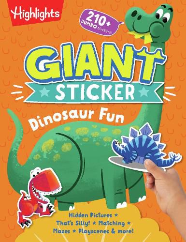 Cover image for Giant Sticker Dinosaur Fun