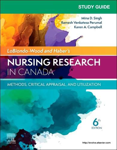 Cover image for Study Guide for LoBiondo-Wood & Haber's Nursing Research in Canada: Methods, Critical Appraisal, and Utilization