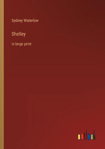 Cover image for Shelley