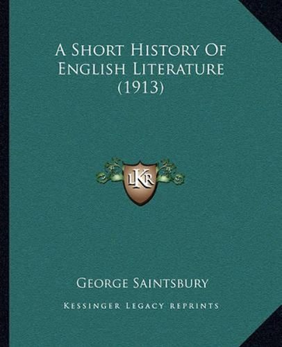 A Short History of English Literature (1913)