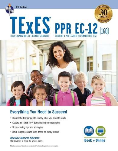 Cover image for TExES Ppr Ec-12 (160) Book + Online